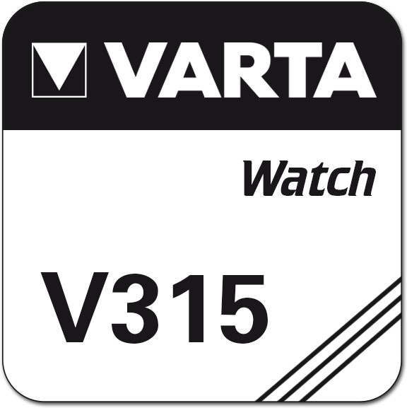 VARTA Pile montre SR67/V315 - 1,55V oxyde d'argent VARTA