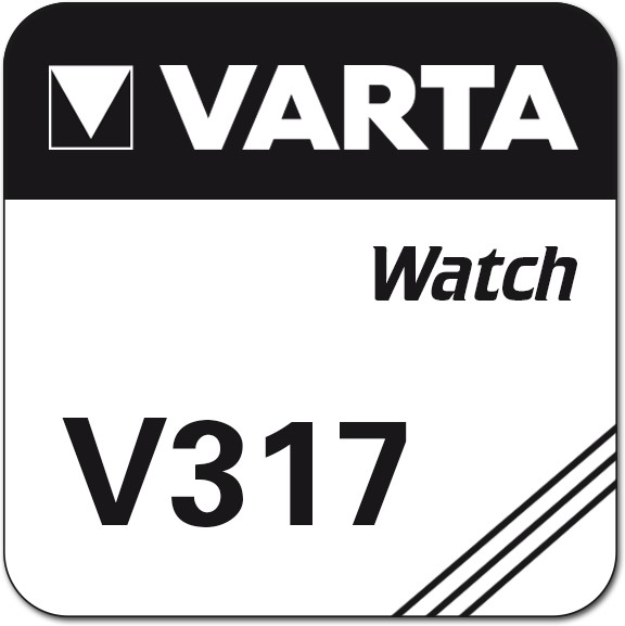 VARTA Pile montre SR62/V317 - 1,55V oxyde d'argent VARTA