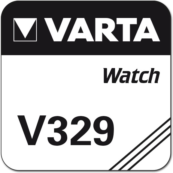VARTA Pile montre SR731/V329 - 1,55V oxyde d'argent VARTA