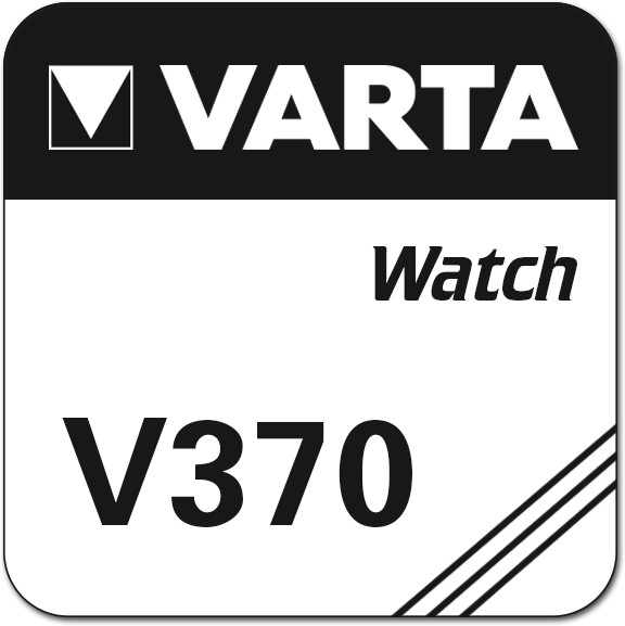 VARTA Pile montre SR69/V370 - 1,55V oxyde d'argent VARTA
