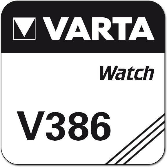 VARTA Pile montre SR43/V386 - 1,55V oxyde d'argent VARTA
