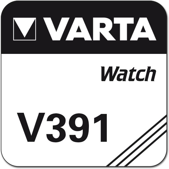 VARTA Pile montre SR55/V391 - 1,55V oxyde d'argent VARTA