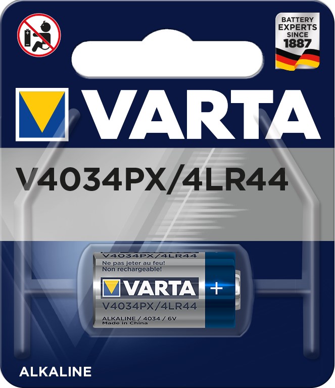 VARTA 4LR44/V4034PX x1 Pile alcaline 6V VARTA