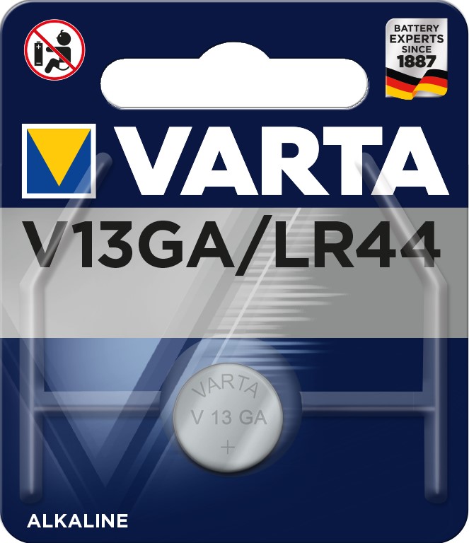 VARTA LR44/V13GA x1 Pile alcaline 1,5V VARTA