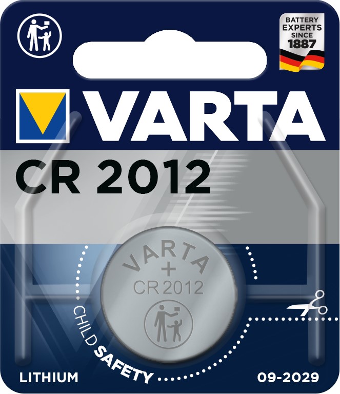 VARTA CR2012 x1 Pile lithium 3V VARTA