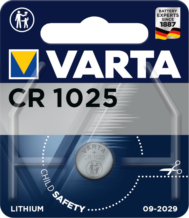 VARTA CR1025 x1 Pile lithium 3V VARTA
