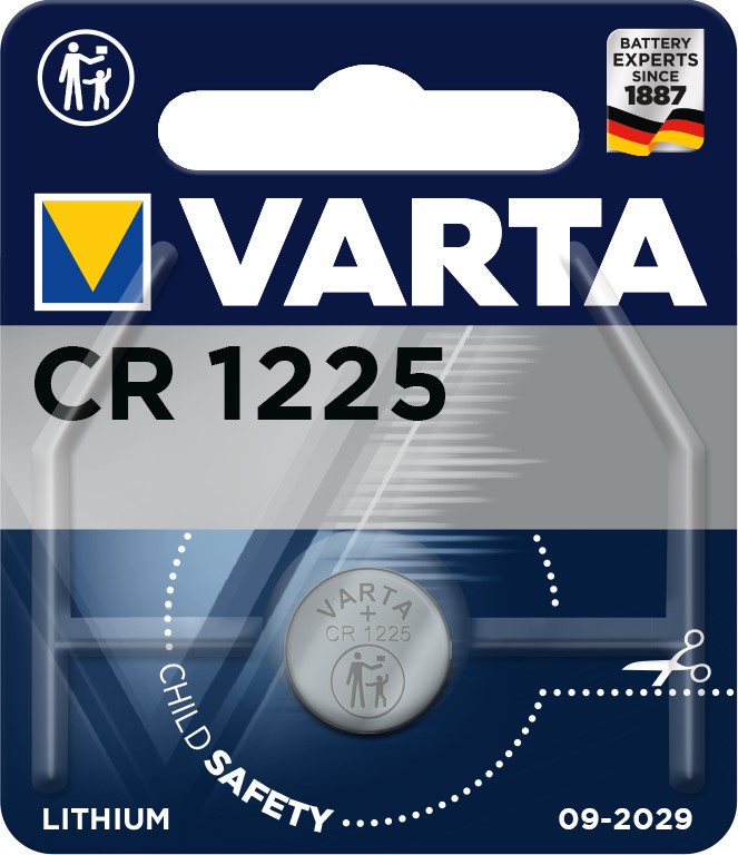 VARTA CR1225 x1 Pile lithium 3V VARTA
