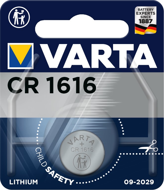 VARTA CR1616 x1 Pile lithium 3V VARTA