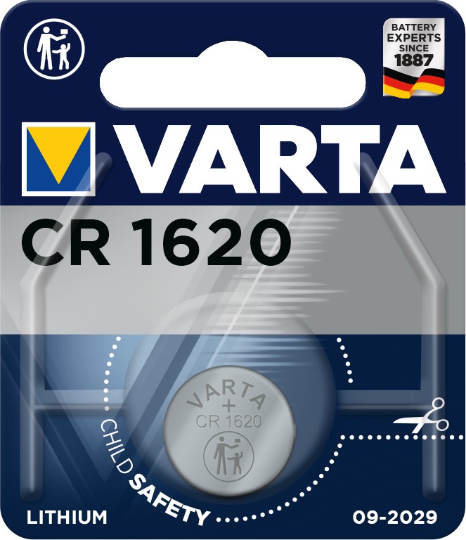 VARTA CR1620 x1 Pile lithium 3V VARTA