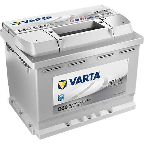 Varta - Silver Dynamic D39 / 63Ah 610CCA VARTA