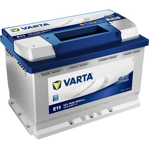 Varta - Blue Dynamic E11 / 74Ah 680CCA VARTA