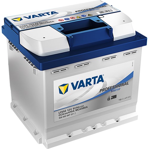 Varta Professionnal Starter 52 Ah 470 CCA VARTA