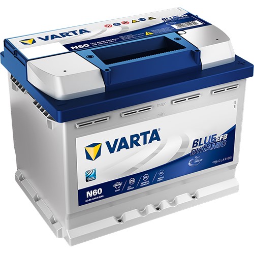 VARTA Start-Stop EFB N60 / 60Ah 640CCA VARTA