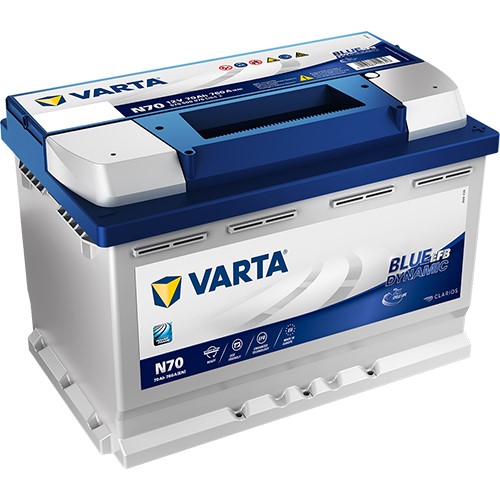 VARTA Start-Stop EFB N70 / 70Ah 760CCA VARTA