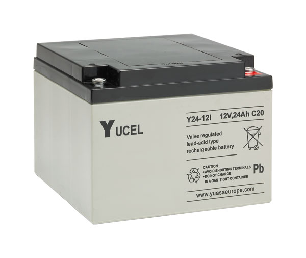 YUCEL Plomb Etanche Y24-12I / 12V 24Ah YUASA