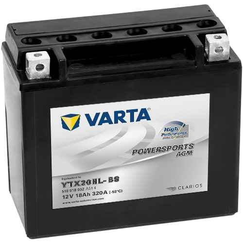 Varta YTX20HL-BS 12V 18Ah 18 Ah 320 CCA VARTA