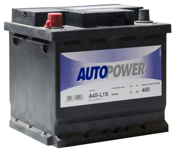 Autopower Automotive A45-L1X / 45Ah 400CCA AUTOPOWER