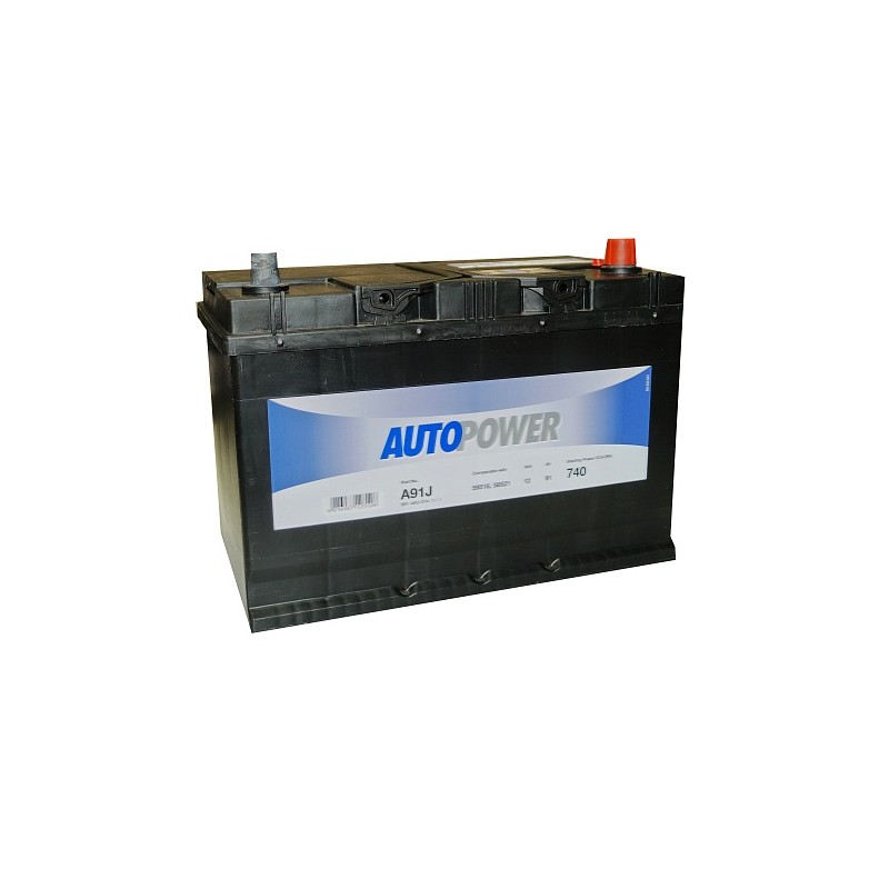 Autopower Automotive A91J / 91Ah 740CCA AUTOPOWER