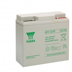 YUASA Plomb Etanche NP17-12IFR / 12V 17Ah FLAMME RETARDANTE YUASA