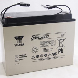 YUASA Plomb Etanche GAMME SWL - Applications décharges rapides 12V 132Ah YUASA