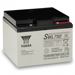 YUASA Plomb Etanche GAMME SWL - Applications décharges rapides 12V 24,4Ah YUASA